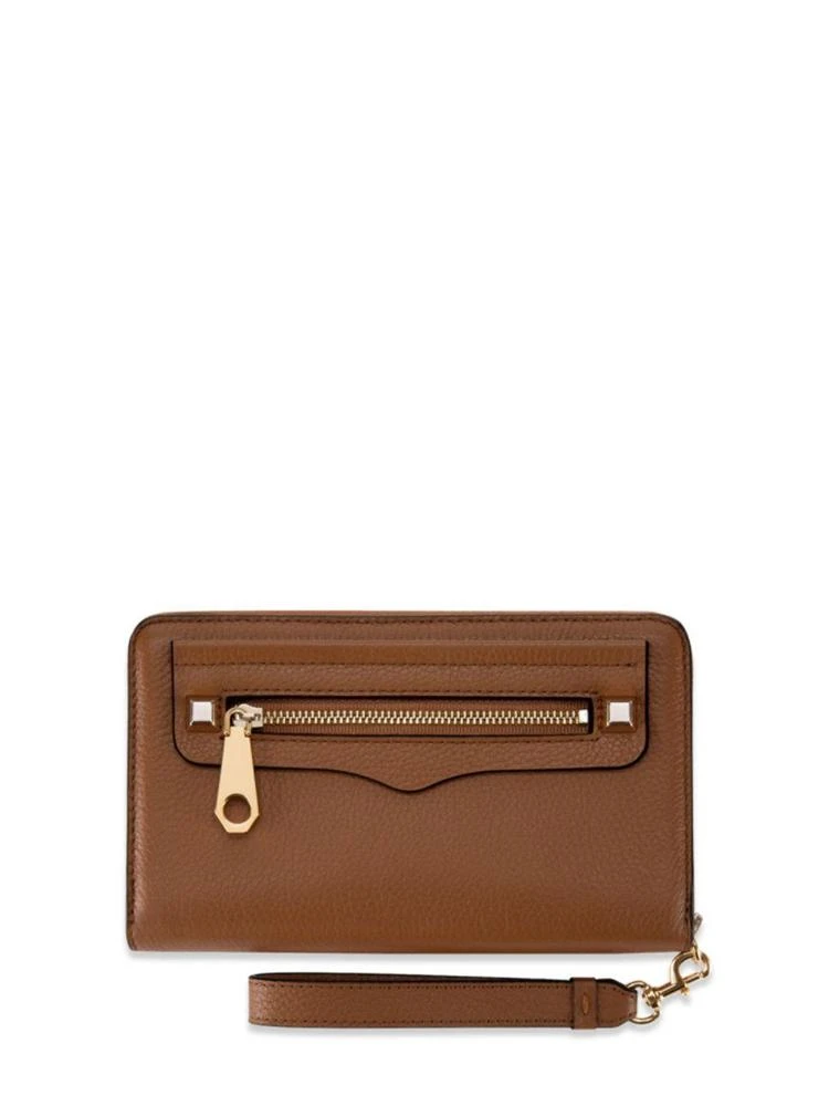 商品Rebecca Minkoff|Rebecca Minkoff - Regan Leather Phone Wristlet,价格¥300,第1张图片