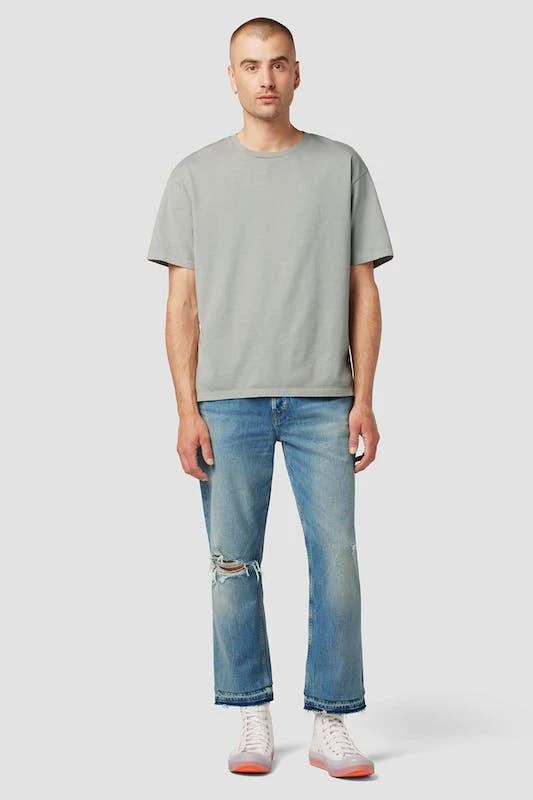 商品Hudson|Reese Straight Leg Jean Half Cab,价格¥597,第1张图片
