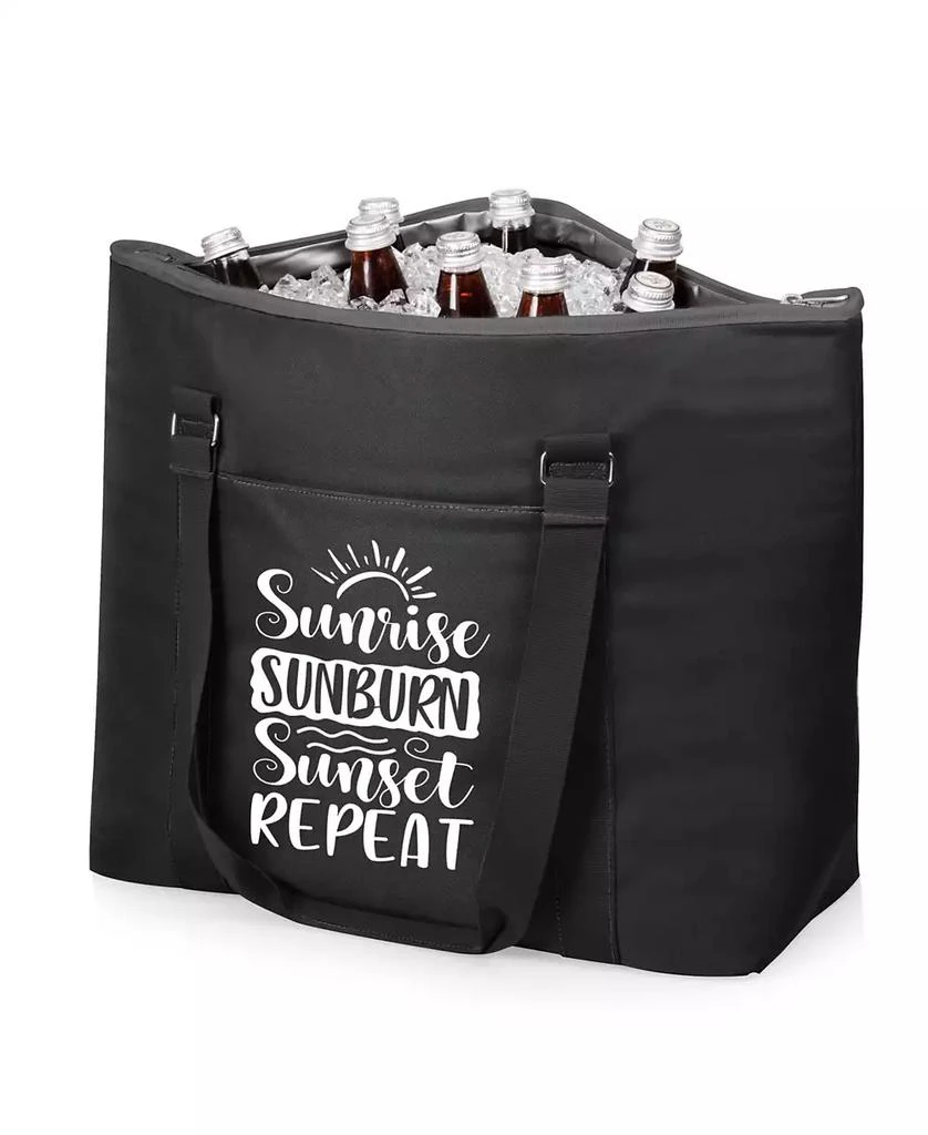 "Sunrise Sunburn Sunset Repeat" Tahoe XL Cooler Tote Bag 商品