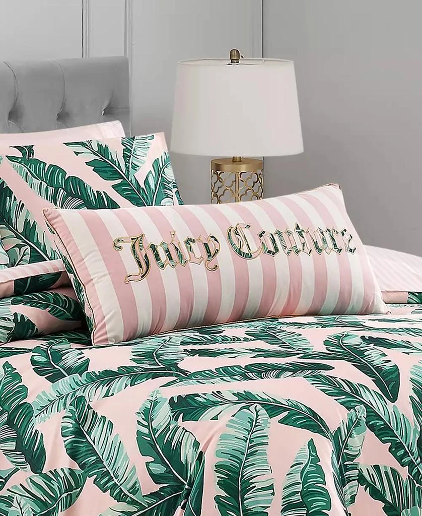 商品Juicy Couture|CLOSEOUT! Tropical Palm Decorative Pillow, 16" x 36",价格¥400,第2张图片详细描述