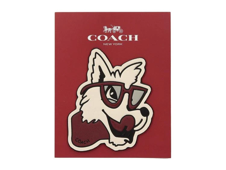 商品Coach|小狼狗徽章贴,价格¥110,第1张图片