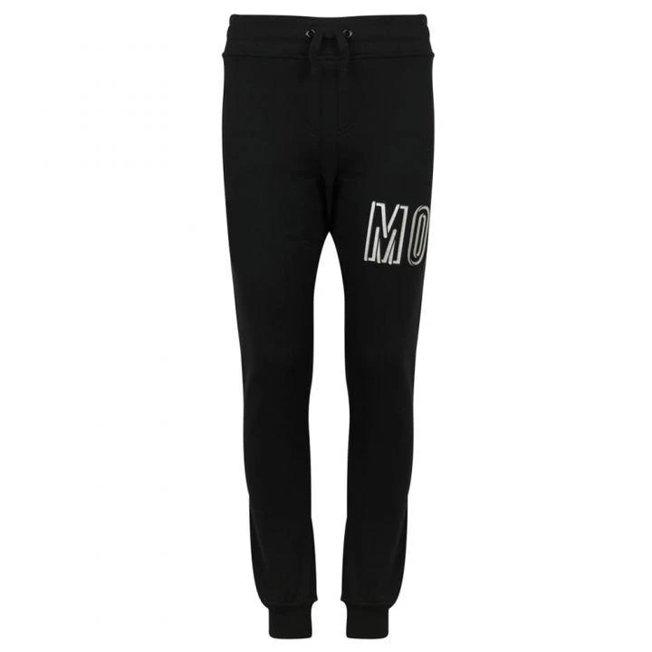 商品Moschino|Black Wrap Around Logo Joggers,价格¥299,第1张图片