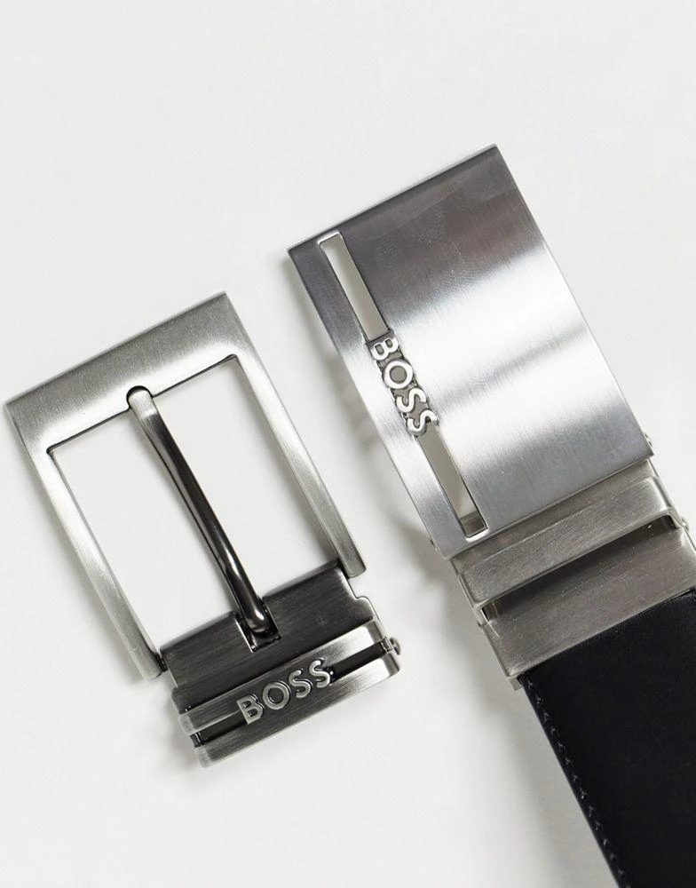 商品Hugo Boss|BOSS Orange Black Galliz belt gift set in black,价格¥719,第2张图片详细描述