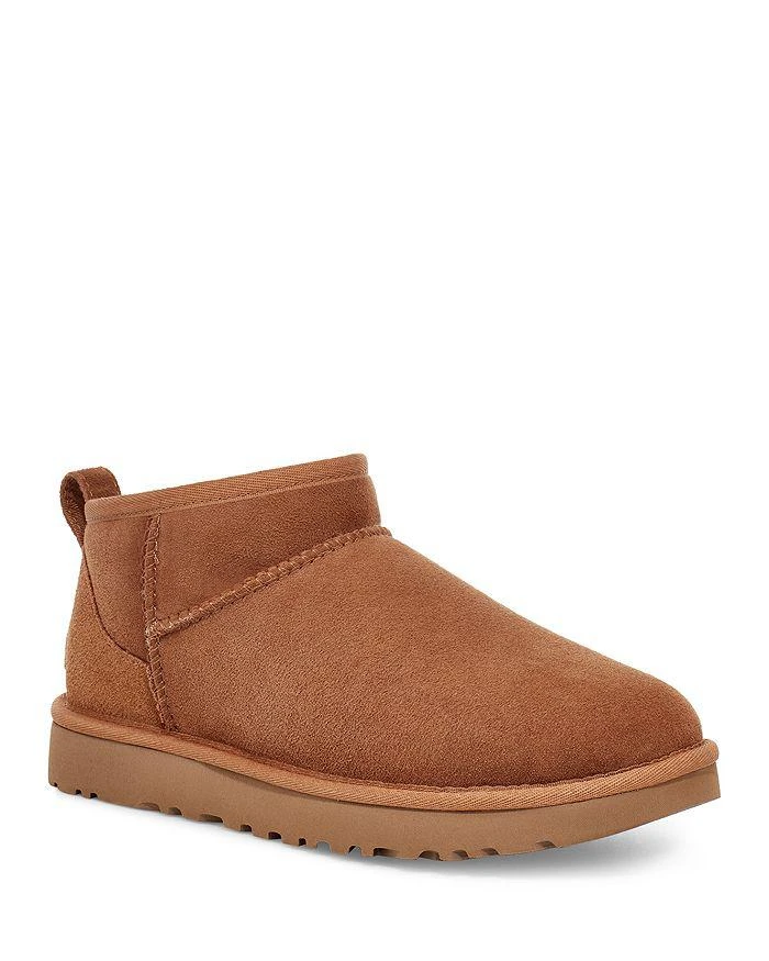 商品UGG|Women's Classic Ultra Mini Shearling Booties,价格¥1129,第1张图片