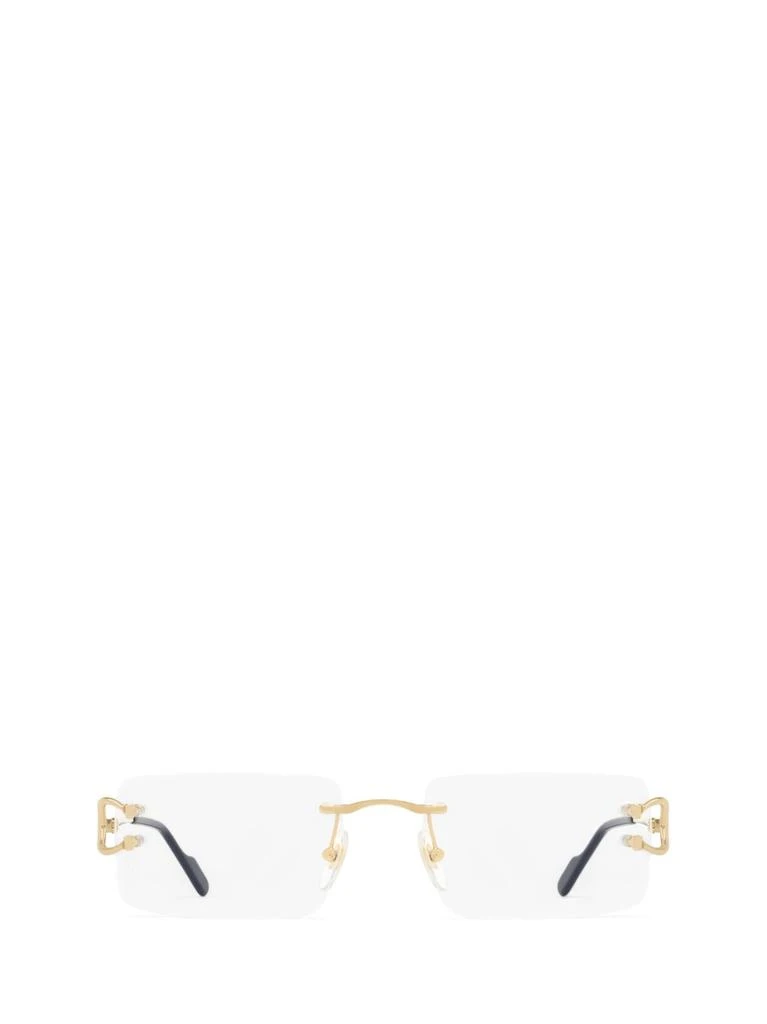 商品Cartier|Cartier Rectangle Frame Glasses,价格¥5685,第1张图片