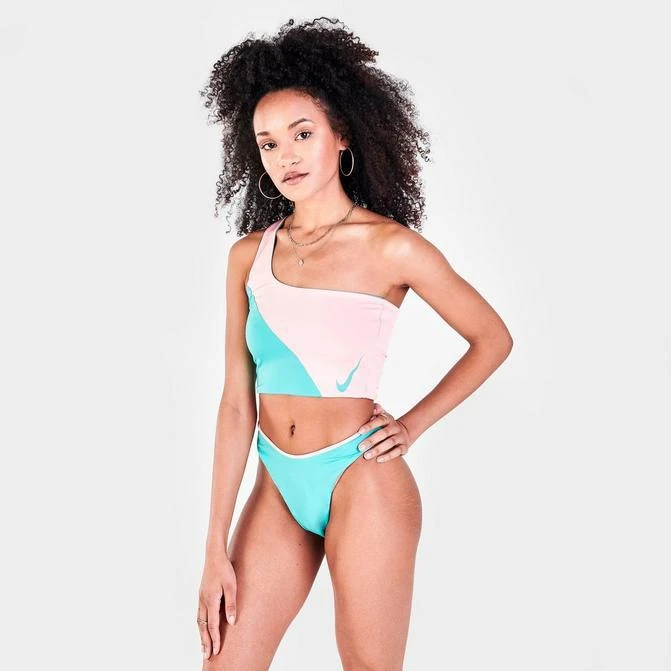 商品NIKE|Women's Nike Color Block 3-In-1 Reversible Bikini Top,价格¥112,第1张图片