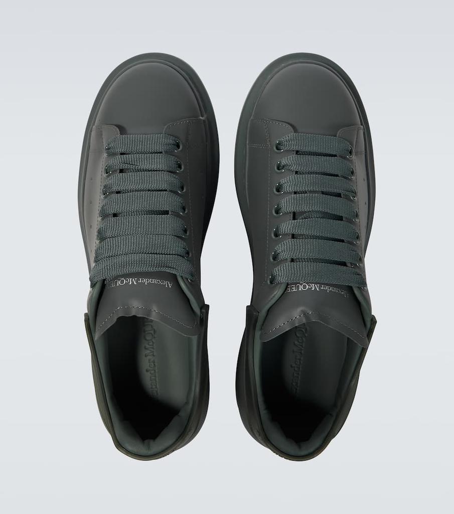 商品Alexander McQueen|大廓形皮革低帮运动鞋,价格¥5777,第6张图片详细描述