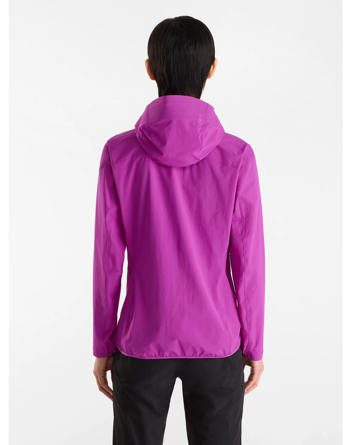 商品【商品预售7天】 Arc'teryx|Arc'teryx 女士户外软壳衣 X000006697GROOVIE 紫色,价格¥1517,第5张图片详细描述