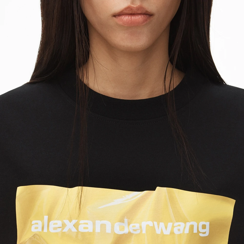 Alexander Wang 拼色女士上衣 UCC2211001-001 商品