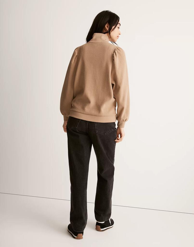 商品Madewell|Garment-Dyed Terry Zip-Up Sweatshirt,价格¥702,第5张图片详细描述