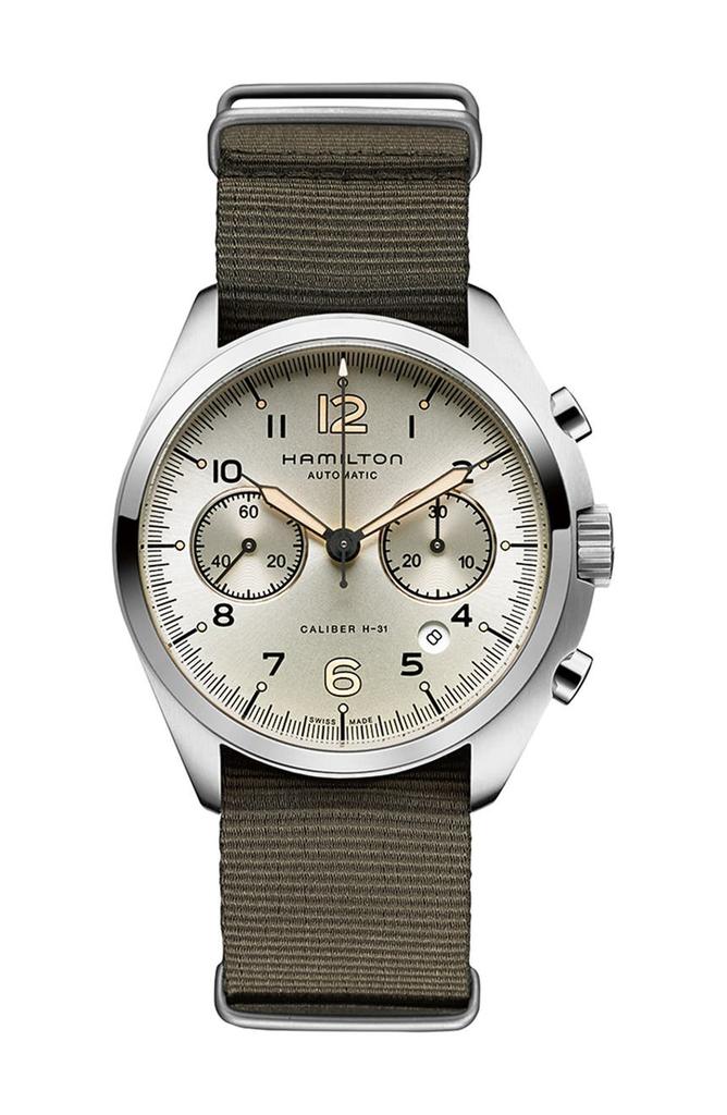 Men's Khaki Pilot Pioneer Automatic Watch, 41mm商品第1张图片规格展示