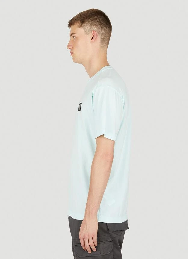 商品Stone Island|Compass Patch T-Shirt in Light Blue,价格¥810,第3张图片详细描述