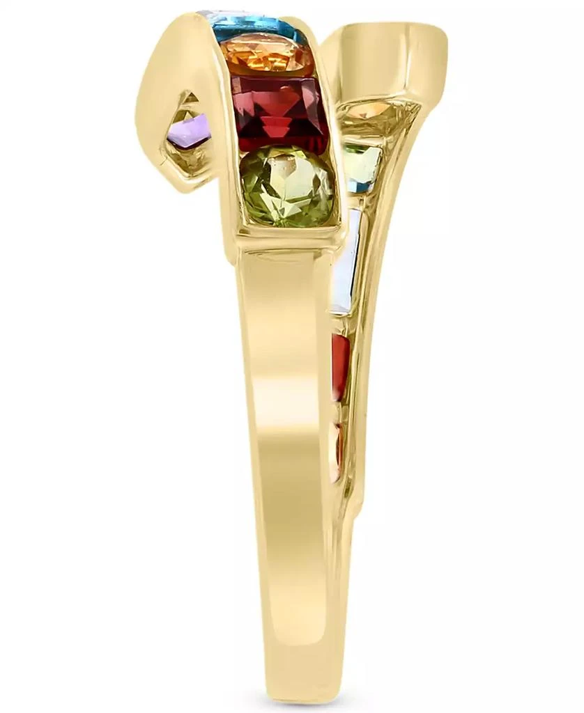 商品Effy|EFFY® Multi-Gemstone Bypass Ring (2-1/2 ct. t.w.) in 14k Gold,价格¥4712,第4张图片详细描述