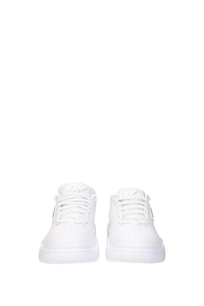 商品Giuseppe Zanotti|Sneakers talon Leather White,价格¥2970,第3张图片详细描述