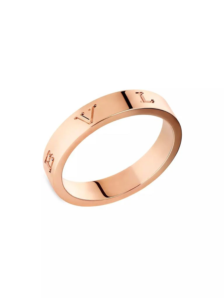 商品BVLGARI|B.zero1 18K Rose Gold Logo Ring,价格¥10798,第1张图片