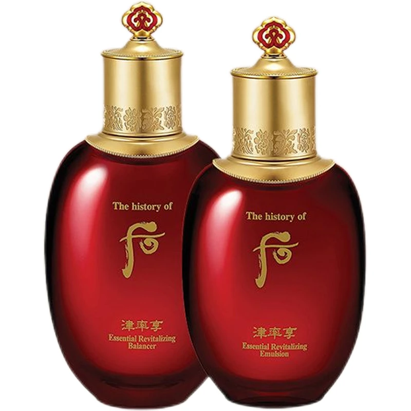 商品[国内直发] WHOO|Whoo津率享红华凝香组合 爽肤水150ml+乳液110ml,价格¥498,第1张图片