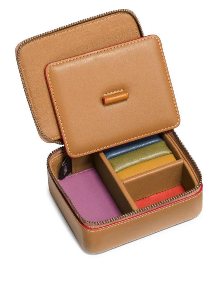 商品Coach|Colorblock Leather Accessory Box,价格¥650,第2张图片详细描述