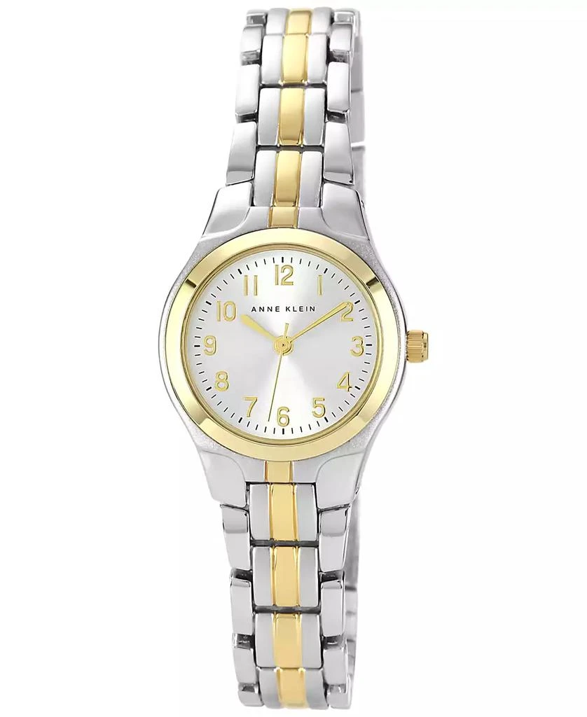 商品Anne Klein|Women's Two Tone Bracelet Watch 28x26mm,价格¥422,第1张图片