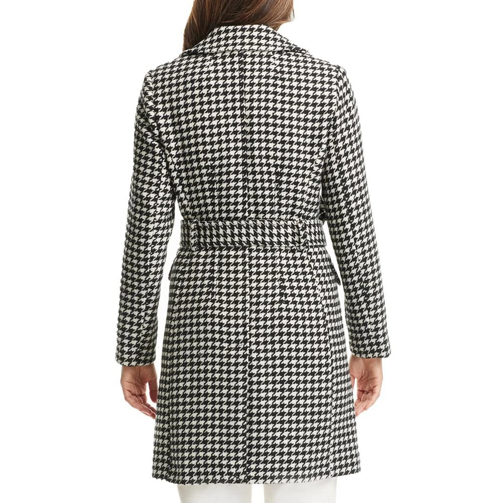 商品Kate Spade|Women's Belted Houndstooth Coat, Created for Macy's,价格¥2597,第2张图片详细描述