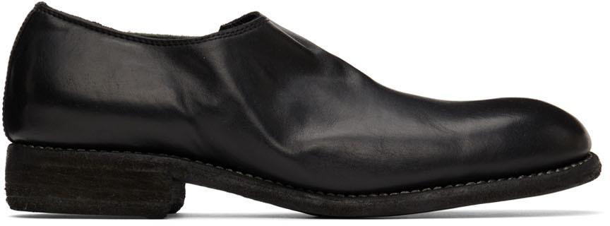商品guidi|Black Leather 990E Loafers,价格¥9017,第1张图片