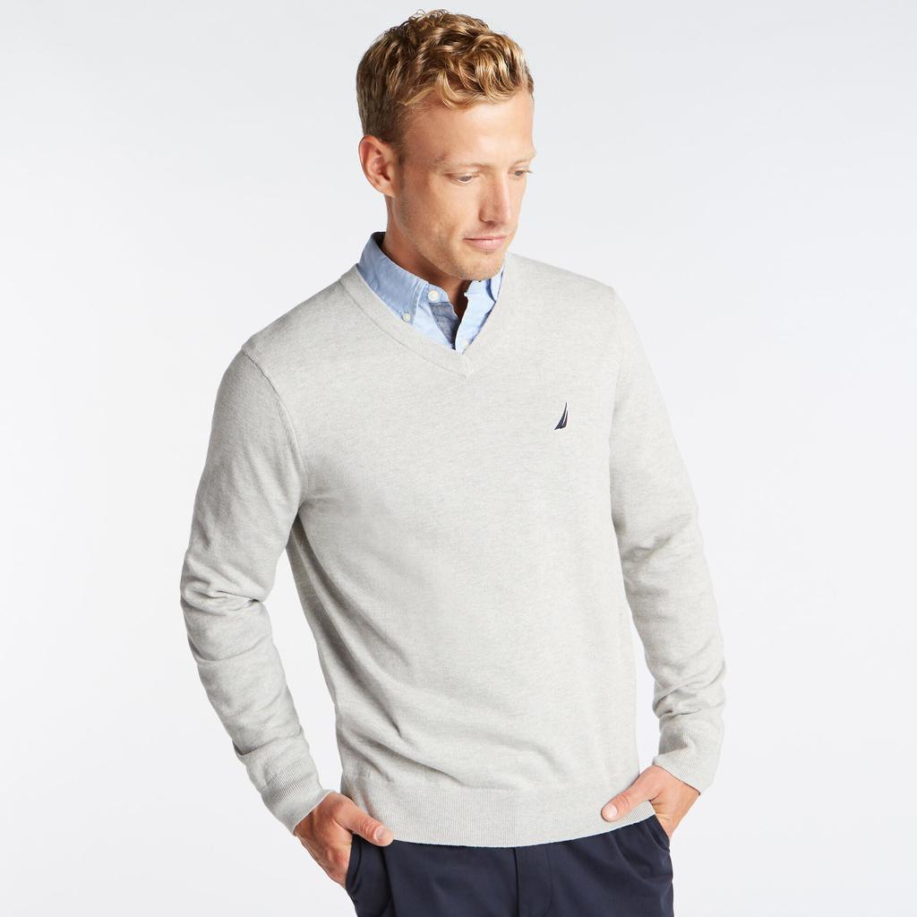 商品Nautica|Nautica Mens Navtech V-Neck Sweater,价格¥135,第1张图片