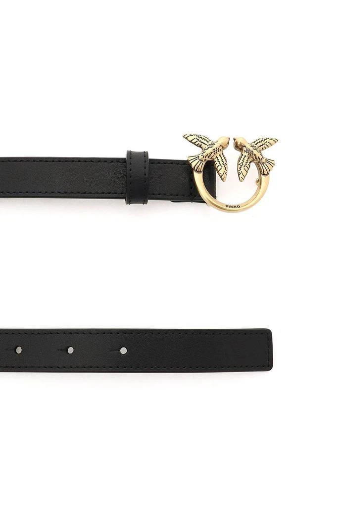 商品PINKO|LOVE BIRDS LEATHER THIN BELT,价格¥446,第2张图片详细描述