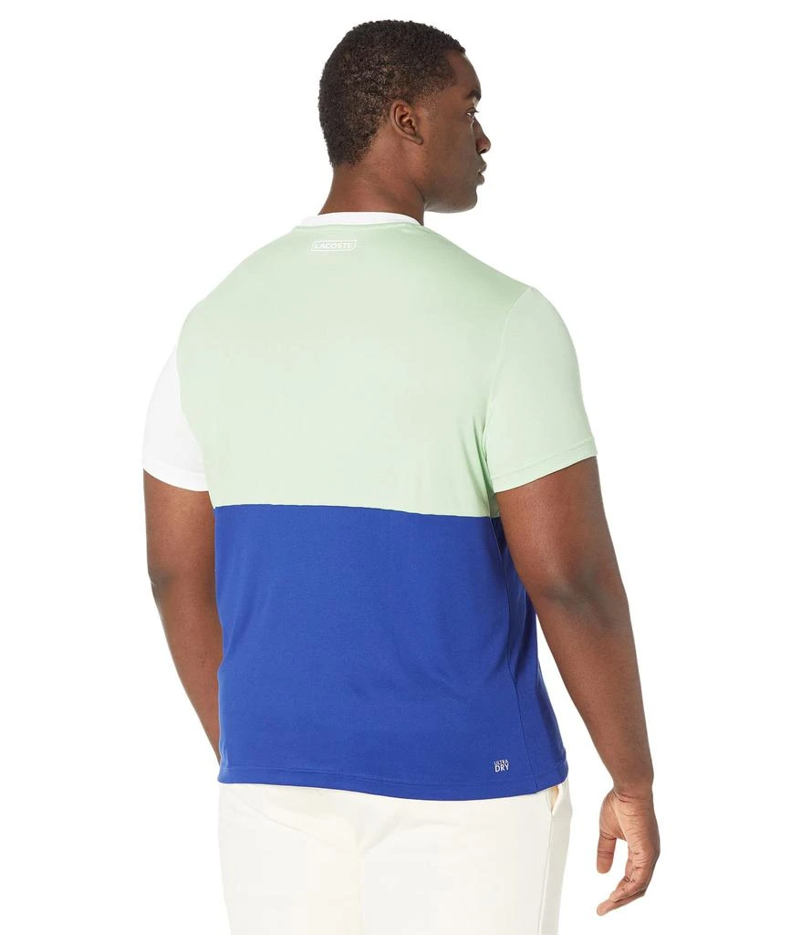 商品Lacoste|Short Sleeve Color-Block Ultra Dry Tee,价格¥352,第2张图片详细描述