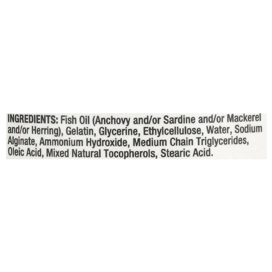 商品Finest Nutrition|Burp-Less Fish Oil 950 mg with 600 mg of Omega 3 Softgels,价格¥178,第2张图片详细描述
