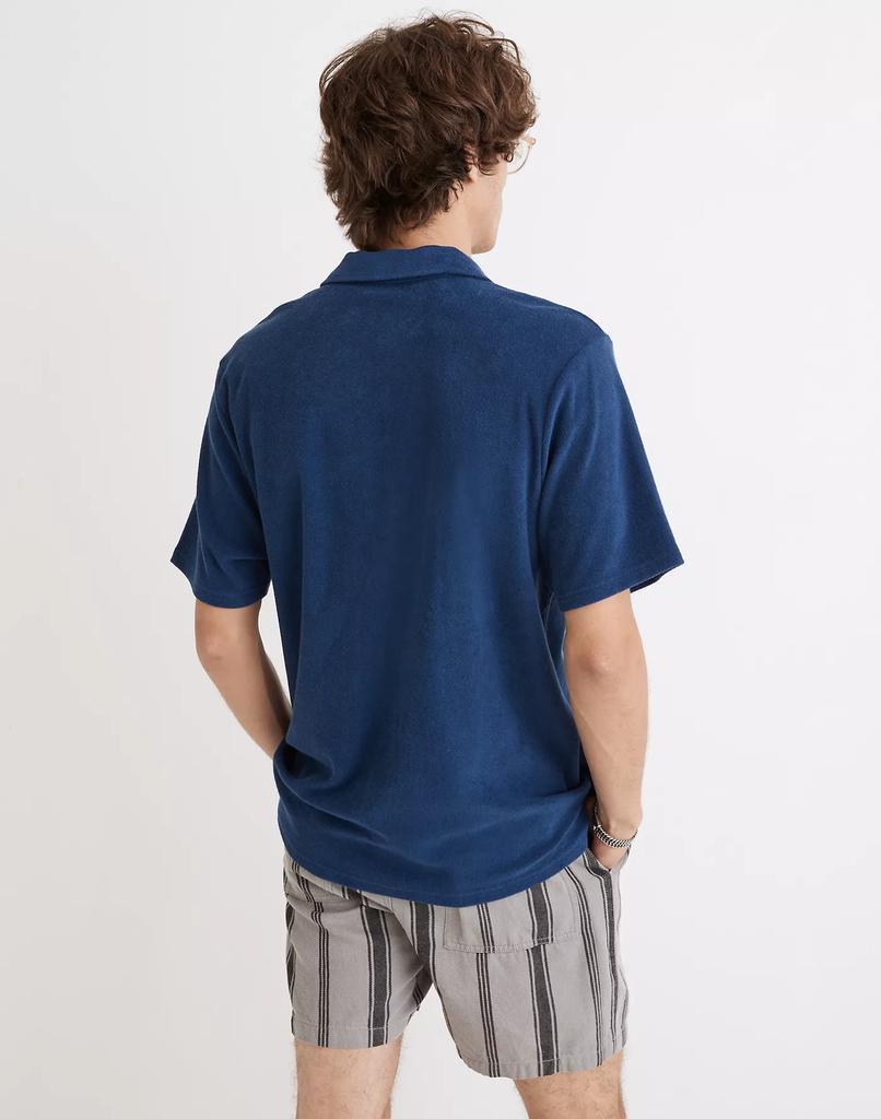 商品Madewell|Terry Cloth Polo Shirt,价格¥444,第5张图片详细描述