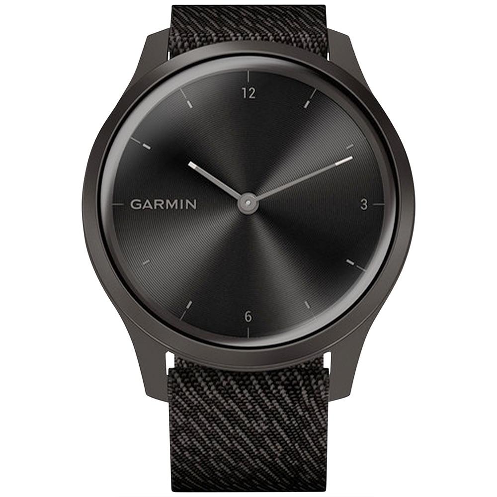 Unisex Vivomove 3 Style Black Nylon Strap Smart Watch 24.1mm商品第5张图片规格展示