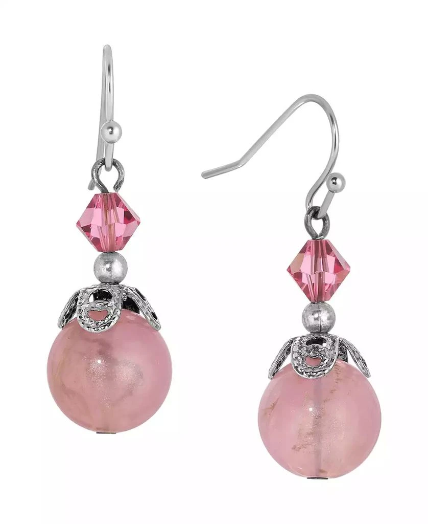 商品2028|Acrylic Bead Crystal Drop Earrings,价格¥168,第1张图片