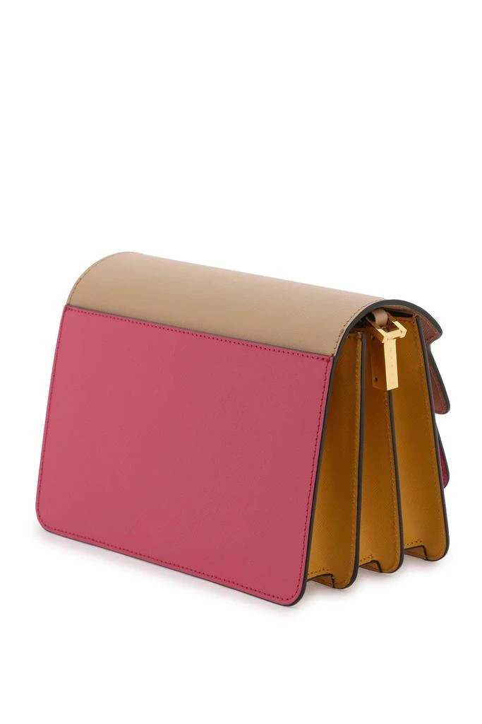 商品Marni|Marni tricolor leather medium trunk bag,价格¥6611,第2张图片详细描述