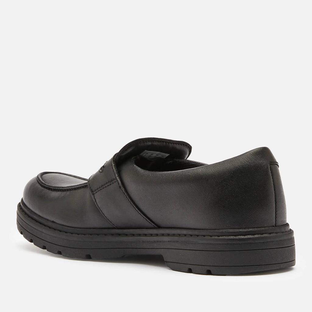 商品Clarks|Clarks Youth Loxham Craft School Shoes - Black Leather,价格¥407-¥424,第4张图片详细描述