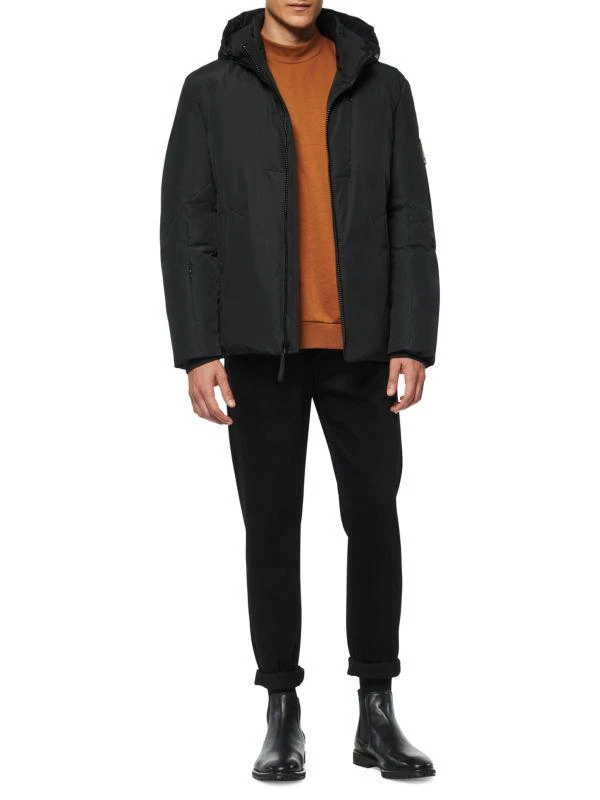 商品Marc New York by Andrew Marc|Spalding Down-Blend Hooded Jacket,价格¥1262,第3张图片详细描述