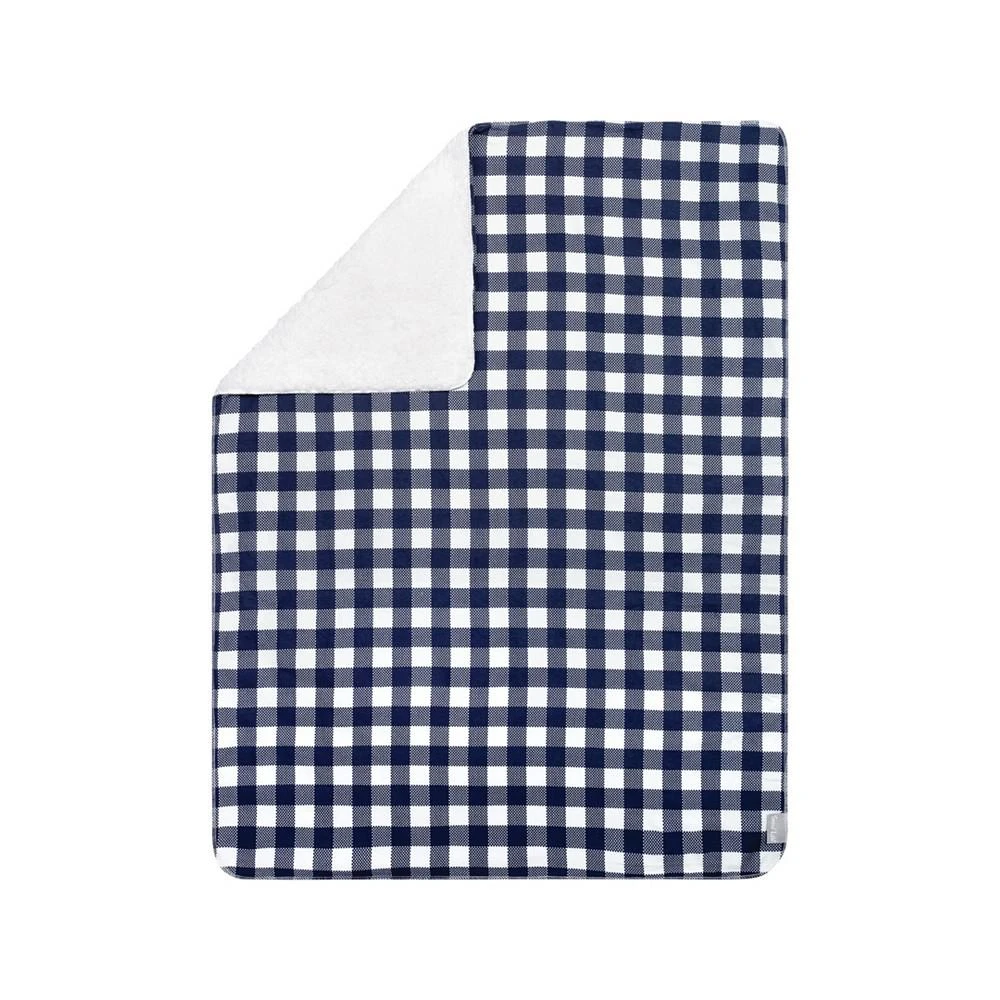 商品Trend Lab|Buffalo Check Flannel and Sherpa Baby Blanket,价格¥90,第2张图片详细描述