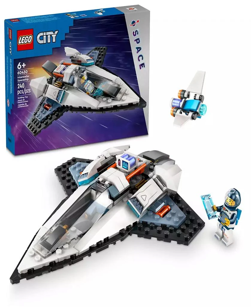 商品LEGO|LEGO City Interstellar Spaceship Toy Playset 60430,价格¥159,第1张图片