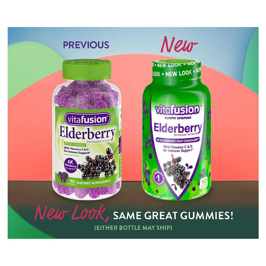 商品Vitafusion|Elderberry Gummy Vitamins,价格¥149,第2张图片详细描述