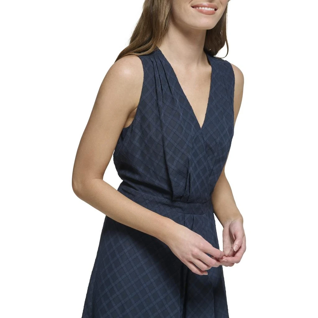 商品Tommy Hilfiger|Textured Zigzag High-Low Dress,价格¥1027,第3张图片详细描述