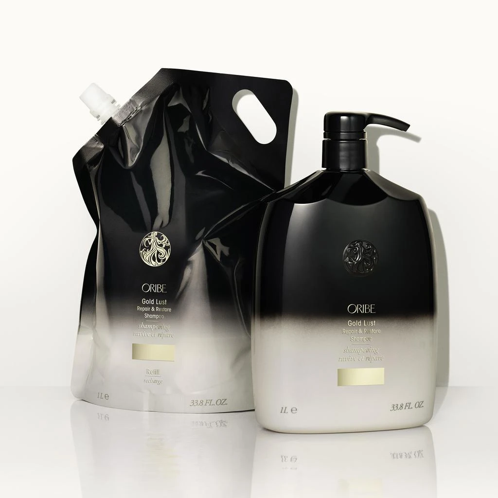 商品Oribe|Oribe Gold Lust Repair & Restore Shampoo Refill 33.8 oz,价格¥175,第3张图片详细描述