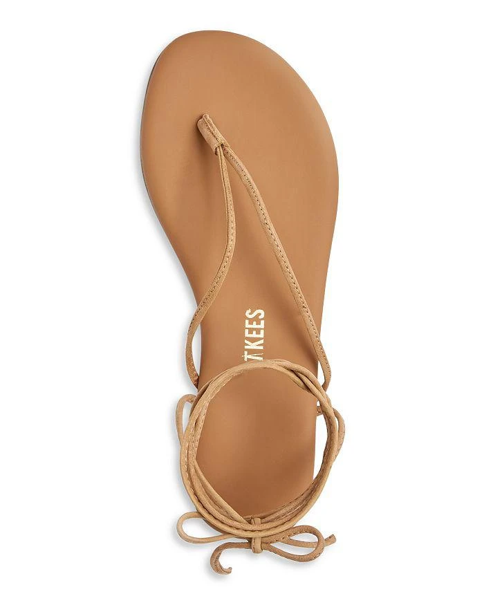商品Tkees|Women's Lilu Ankle Tie Thong Sandals,价格¥708,第3张图片详细描述
