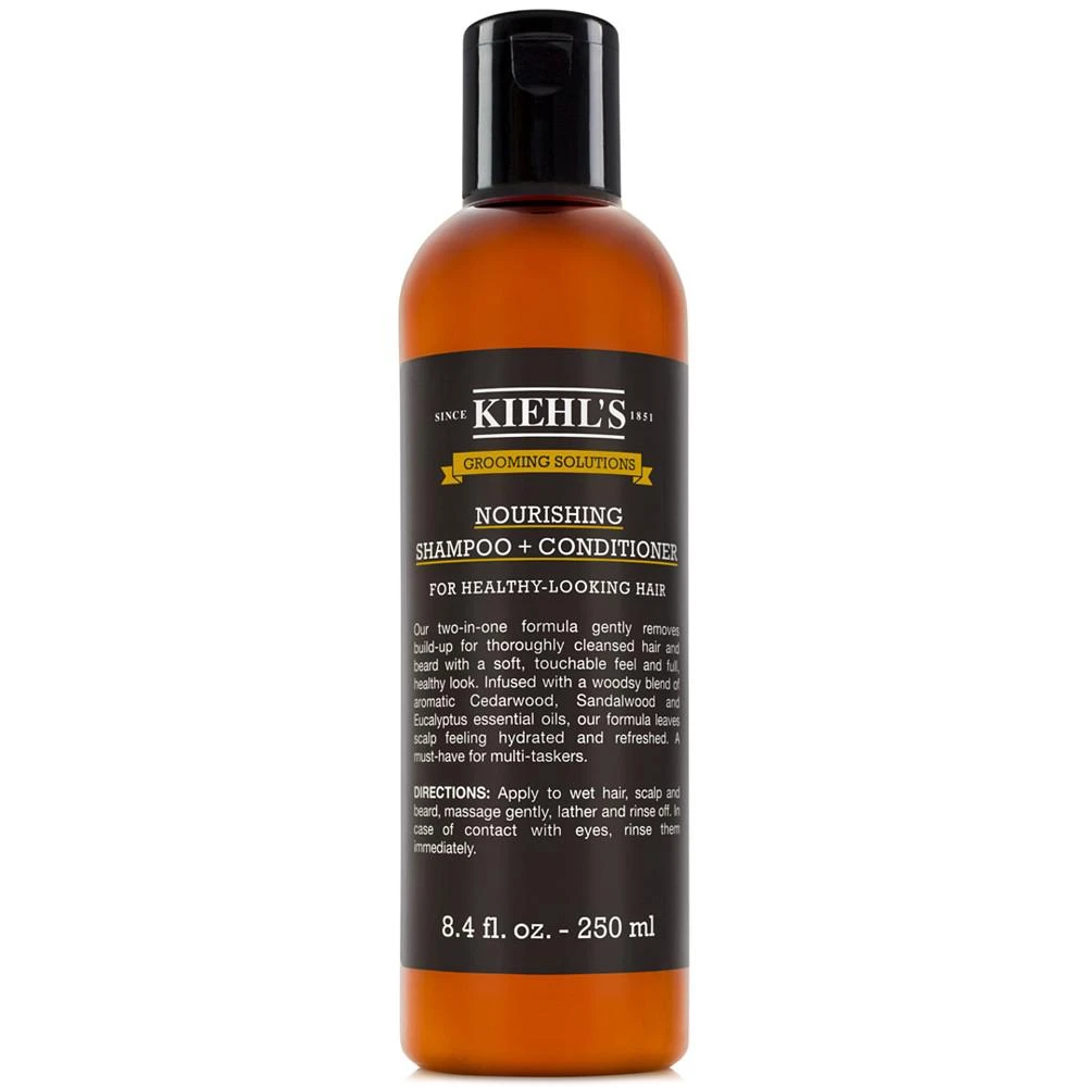 商品Kiehl's|Grooming Solutions Nourishing Shampoo + Conditioner, 8.4-oz.,价格¥178,第1张图片