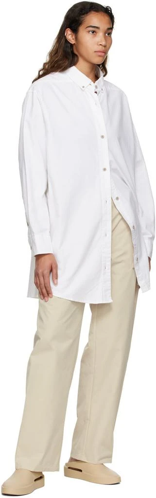 商品Essentials|Beige Cotton Trousers,价格¥318,第4张图片详细描述