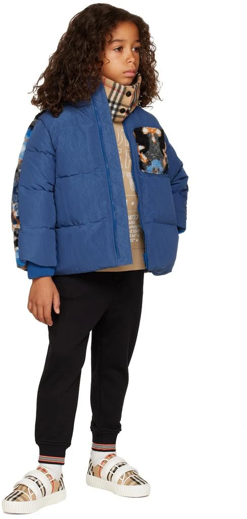 商品Burberry|Kids Blue Naylor Down Jacket,价格¥4384,第4张图片详细描述