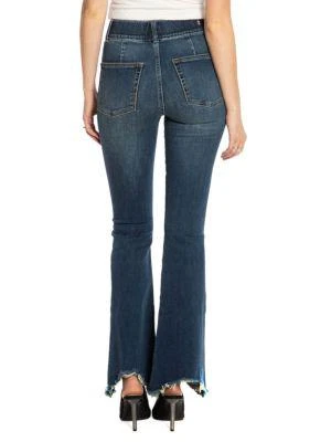 商品Juicy Couture|Malibu Whiskered Faded Wash Jeans,价格¥240,第2张图片详细描述