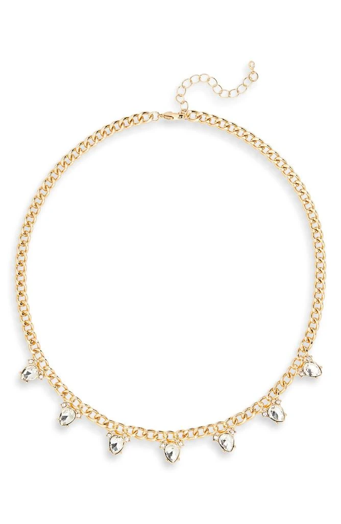 商品Nordstrom|Baguette CZ Shaker Chain Necklace,价格¥49,第1张图片