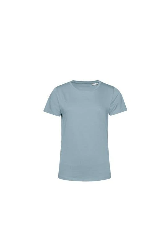商品B&C|B&C Womens/Ladies E150 Organic Short-Sleeved T-Shirt (Duck Egg Blue),价格¥94,第1张图片