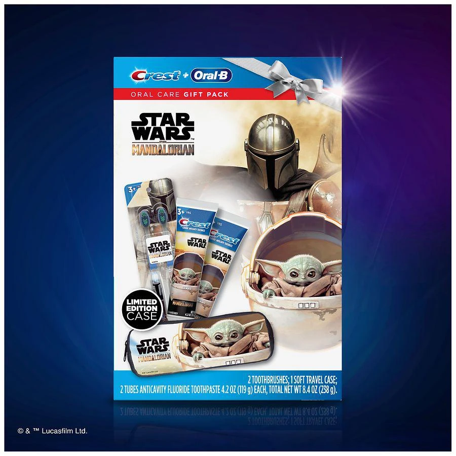 商品Crest + Oral B|Kids Star Wars The Mandalorian Gift Pack,价格¥57,第5张图片详细描述