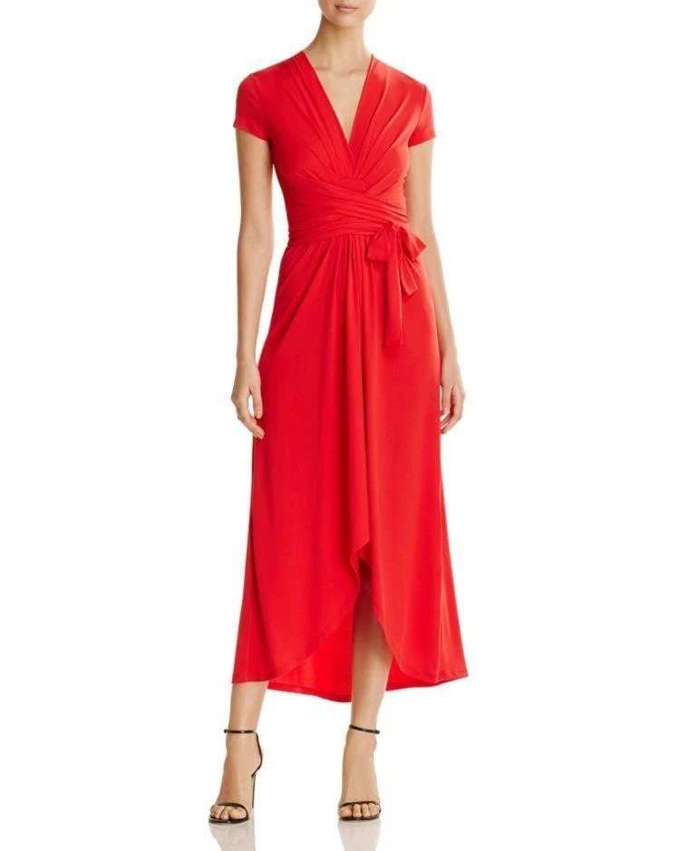 商品Michael Kors|MICHAEL Michael Kors Cap Sleeve Maxi Wrap Dress,价格¥208,第1张图片