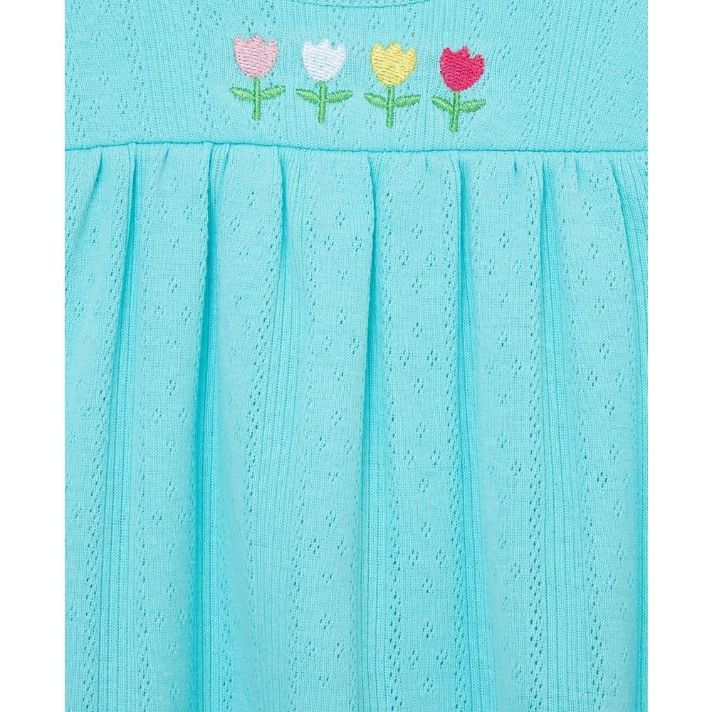 商品Little Me|Baby Girls Tulips Tunic Set with Headband,价格¥126,第4张图片详细描述