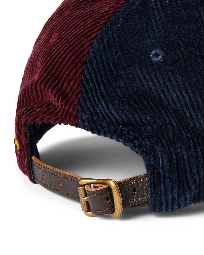 商品Ralph Lauren|Corduroy Colorblocked Logo Baseball Hat ,价格¥311,第3张图片详细描述